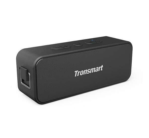 TRONSMART ELEMENT T2 PLUS, Bluetooth hangszóró, v5.0, AUX, Fekete