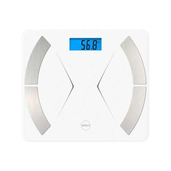 ELDOM TWO500 Okos Bluetooth Fürdőszobai Mérleg Fehér Színben: Teljes
Kontroll Testi Egészsége Felett