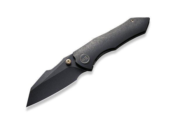 We Knife High-Fin WE22005-1 Black Titanium CPM20CV