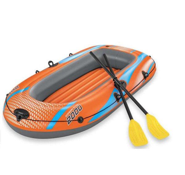 Bestway Kondor Elite felfújható csónak evezőkkel - narancssárga