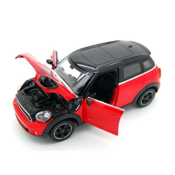 Red Mini Cooper fém autómérleg 1-től 24-ig