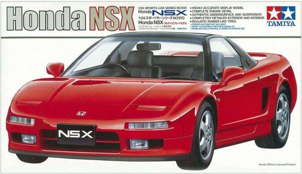 Tamiya 24100 Honda NSX 1990 makett autó 1:24 - Piros