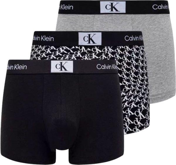 Calvin Klein 3 PACK - férfi boxeralsó CK96 NB3528E-JGN S