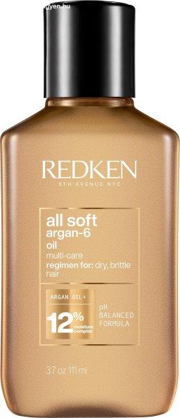 Redken All Soft Argan-6 Oil (Multi-Care Oil) olaj száraz és
törékeny hajra 111 ml