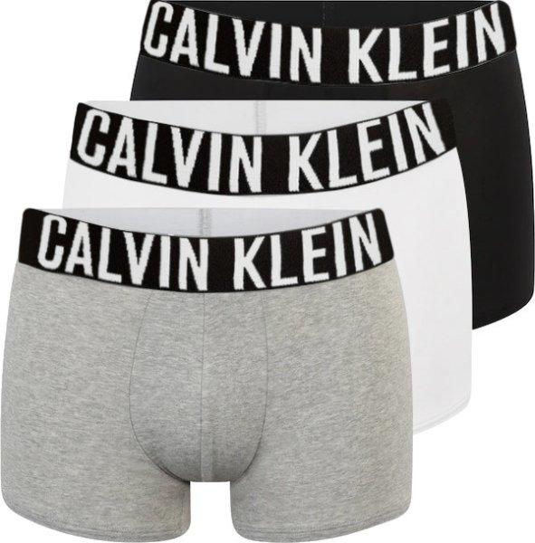 Calvin Klein 3 PACK - férfi boxeralsó Trunk PLUS SIZE NB3839A-MP1 3XL