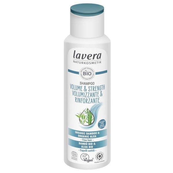 Lavera Volumennövelő és erősítő sampon Volume &
Strength (Shampoo) 250 ml