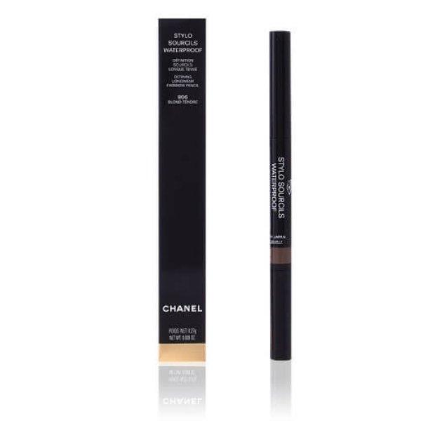 Chanel Stylo Sourcils Waterproof (Eyebrow Pencil) 0,27 g vízálló
szemceruza ecsettel 812 Ebène