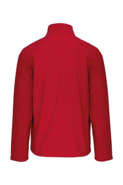 Férfi 3 rétegű softshell dzseki, Kariban KA401, Red-4XL