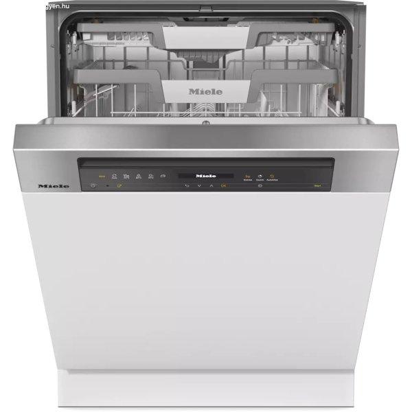 Miele G 7600 SCi AutoDos beépíthető mosogatógép látható kezelőpanellel