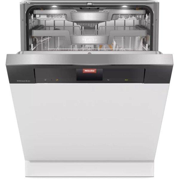 Miele G 7930 SCi AutoDos beépíthető mosogatógép látható kezelőpanellel