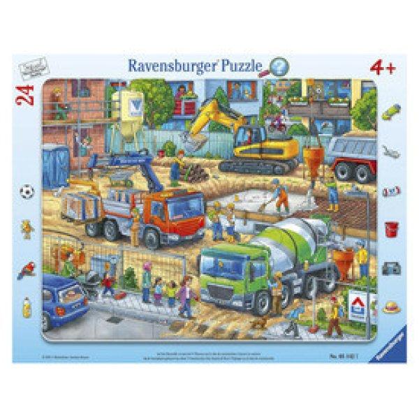 Ravensburger: Puzzle 24 db - Építkezés