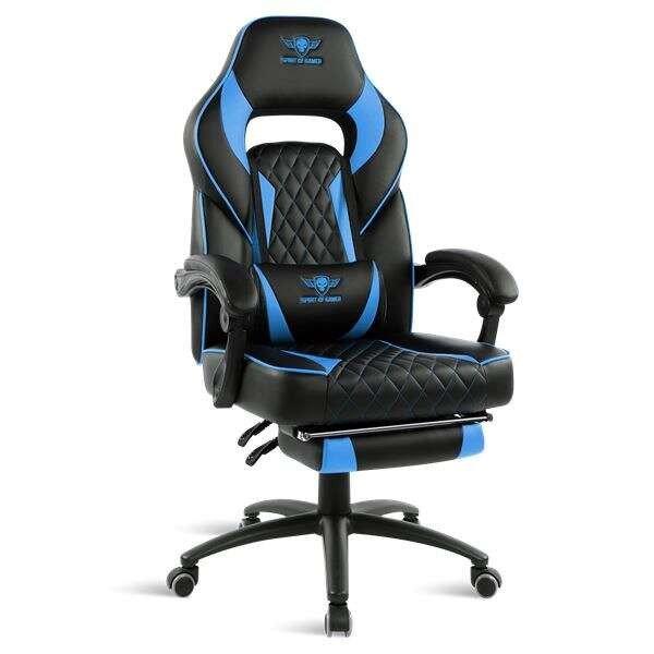 Spirit of Gamer Mustang gaming szék fekete-kék (SOG-GCMBL)