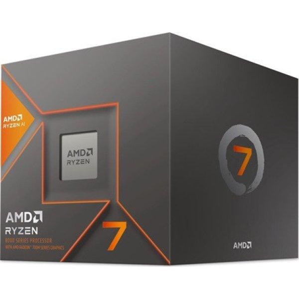 AMD Ryzen 7 8700G sAM5 BOX processzor (Wraith Spire cooler)