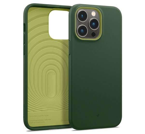 Caseology Nano Pop iPhone 14 Pro Avo Green tok, zöld