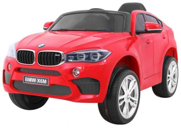BMW X6M piros akkumulátoros autó