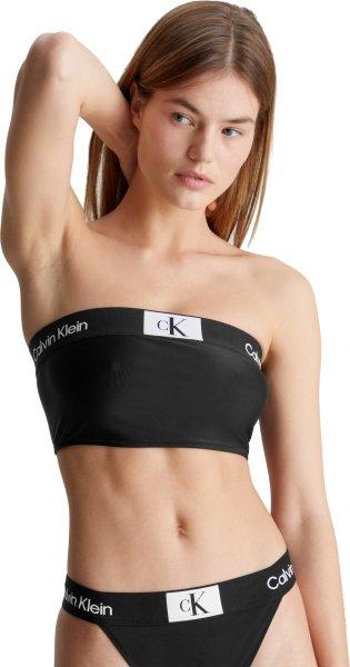 Calvin Klein Női bikini felső Bandeau KW0KW02355-BEH S