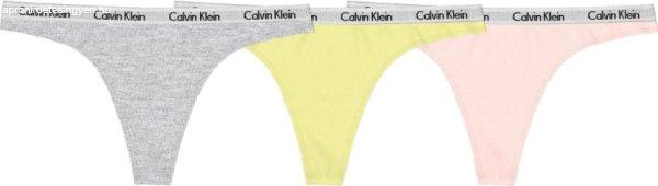 Calvin Klein 3 PACK - női tanga alsó PLUS SIZE QD3800E-13X XXL