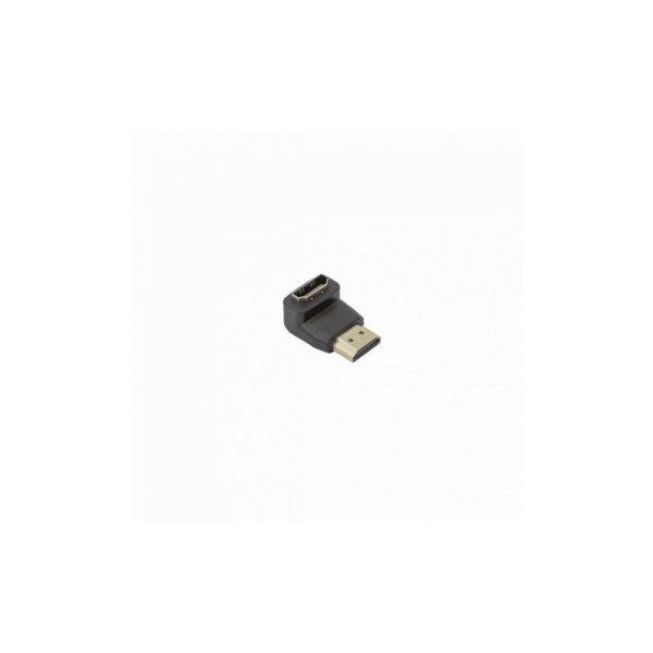 SBOX AD.HDMI-F/M-90/R, ADAPTER HDMI Male -> HDMI Male 90° Black