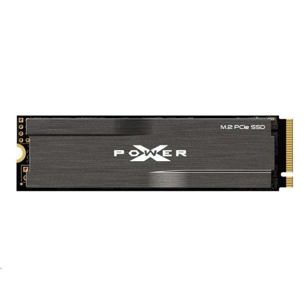 Silicon Power SSD - 1TB XD80 (r:3400MB/s; w:3000 MB/s, NVMe 1.3 támogatás, M.2
PCIe Gen 3x4, hűtőbordás)