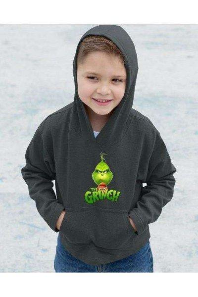 Kutyás logós Grinch gyerek pulóver