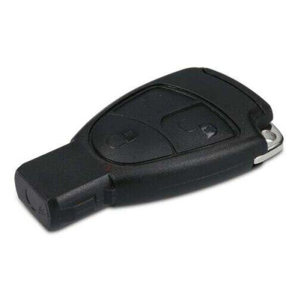 Kulcsház Mercedes Benzhez - 2-3 gomb, műanyag, fekete, 49603.01