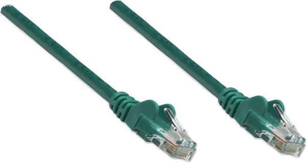 Intellinet hálózati kábel, Cat6, 5 m, zöld