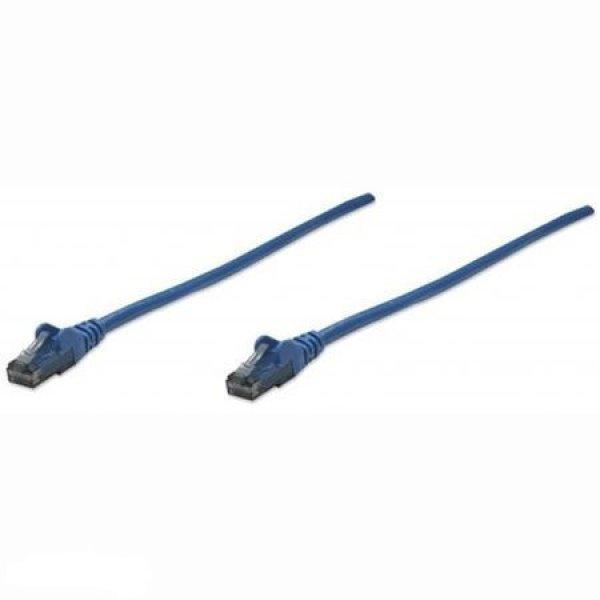 Intellinet patch kábel RJ45, Cat6 UTP, 1m, kék, 100% réz