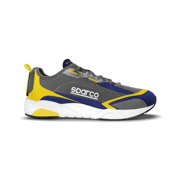Sparco S-LANE Sportcipő - 46 - kék/sárga