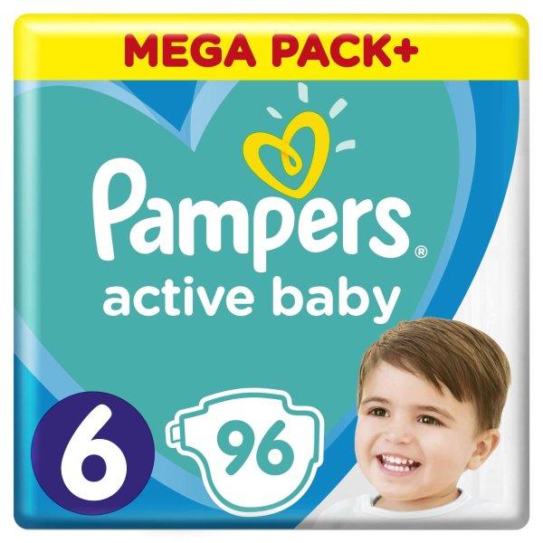 Pampers Active Baby Mega Pack Nadrágpelenka 13-18kg Junior 6 (96db)