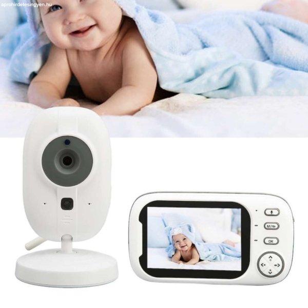 Babafigyelő és vezeték nélküli audio-video kamera babafelügyelethez Spy®
HD XXL 3,2 hüvelykes LCD-képernyő, hangérzékelő, infravörös éjszakai
üzemmód