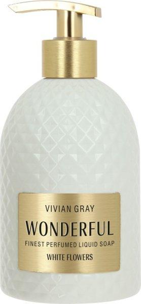 Vivian Gray Luxus folyékony szappan Wonderful White Flowers (Liquid Soap)
500 ml