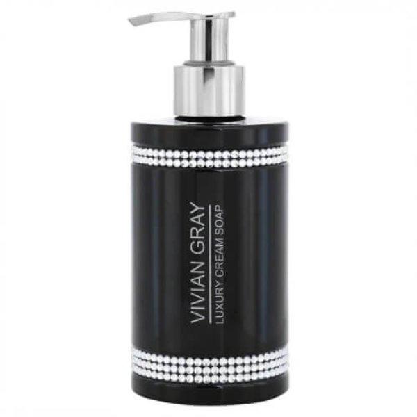 Vivian Gray Krémes folyékony szappan Black Crystals (Luxury Cream
Soap) 250 ml