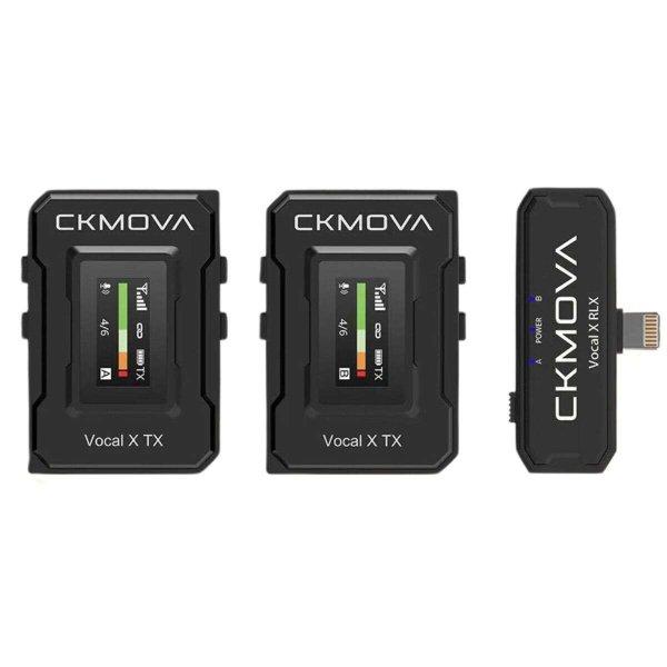 CKMOVA Vocal X V6 MK2 Wireless mikrofon - Fekete