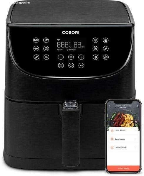 Cosori CS158-AF-RXB Premium Smart Forrólevegős sütő 5.5 l, fekete