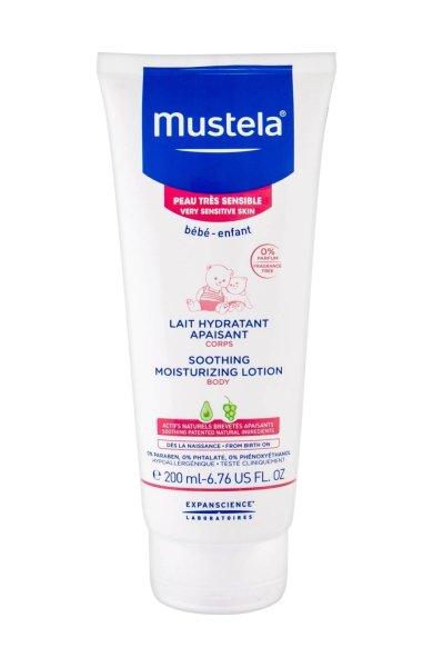 Mustela Baba nyugtató hidratáló tej nagyon érzékeny
bőrre (Soothing Moisture Lotion) 200 ml