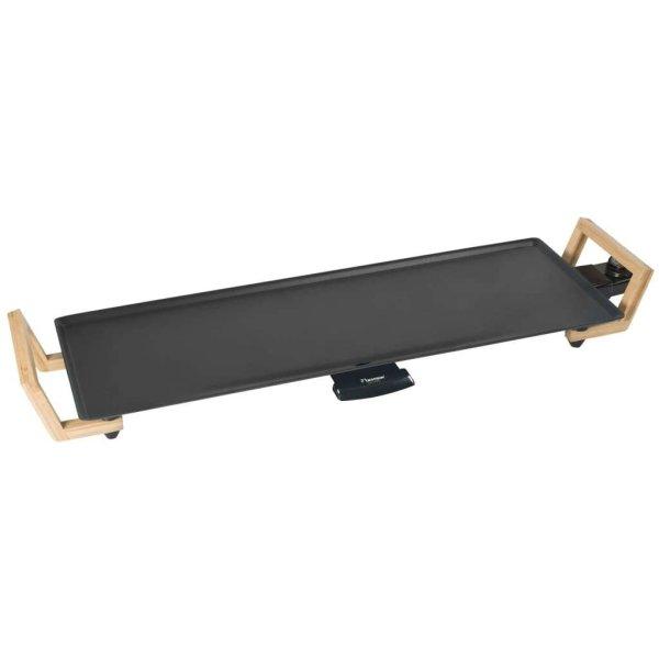 Bestron Asia Lounge ABP603BB bambusz asztali plancha grill XL 70x23 cm