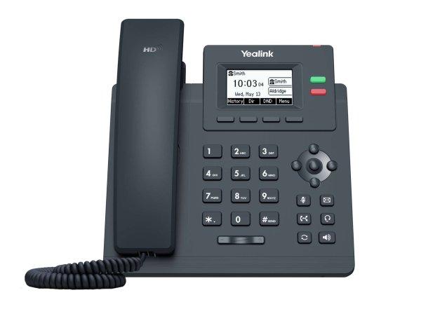 Yealink SIP-T31P Voip Telefon - Fekete