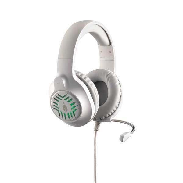 Spartan Gear, Medusa Wired fehér-szürke headset