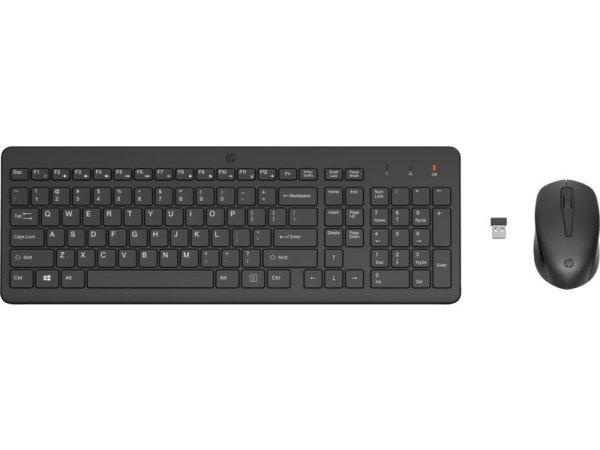 HP 330 Wireless Keyboard and Mouse Combo Black US