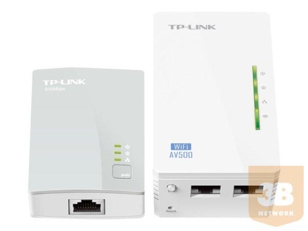 TP-Link TL-WPA4220KIT 300Mbps AV500 WiFi Powerline Extender KIT