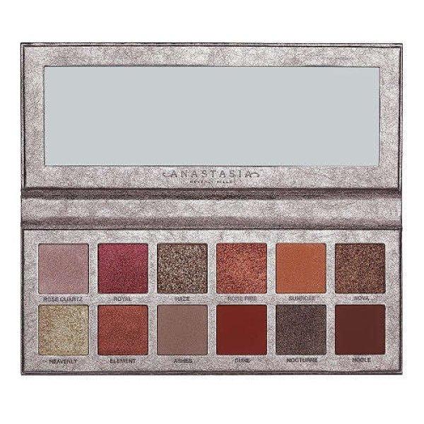 Szemhéjpúder paletta, Anastasia Beverly Hills, Rose Metals, 12 szín