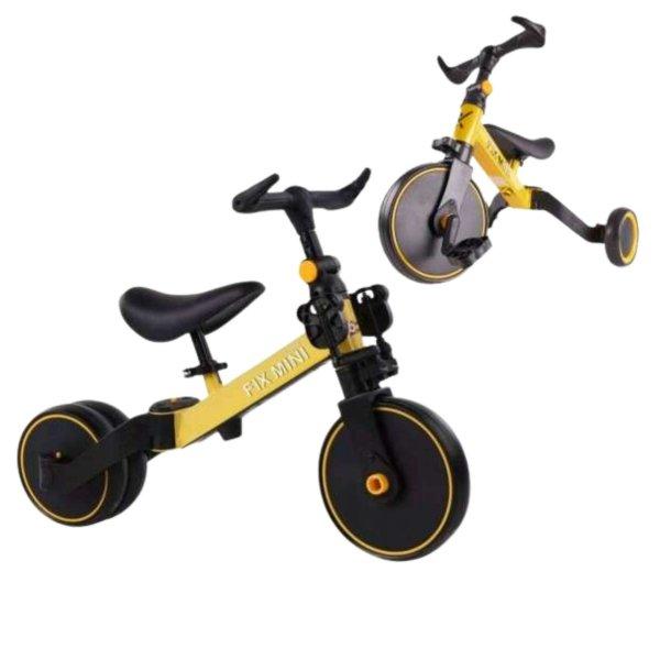 Trike Fix Mini Terepjáró Tricikli 3in1 #sárga