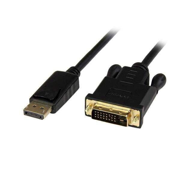 Startech - DisplayPort to DVI Active Adapter Converter Cable - Black - 1,8M