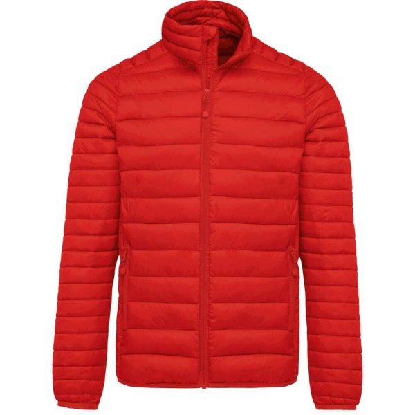 Kariban bélelt meleg és ultrakönnyű férfi kabát KA6120, Red-3XL