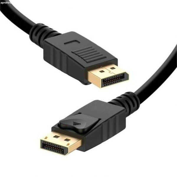 DisplayPort kábel PcCom PCCES-CAB-DP14-3M Fekete 4K Ultra HD 3 m