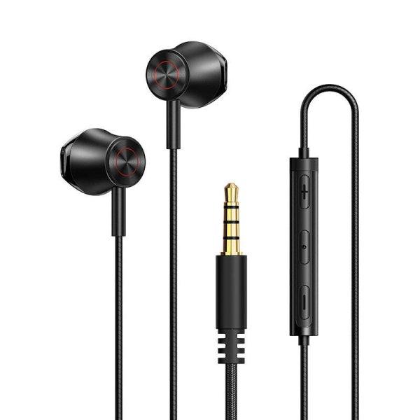 Mcdodo HP-4060 fülbe helyezhető, vezetékes fejhallgató (fekete)