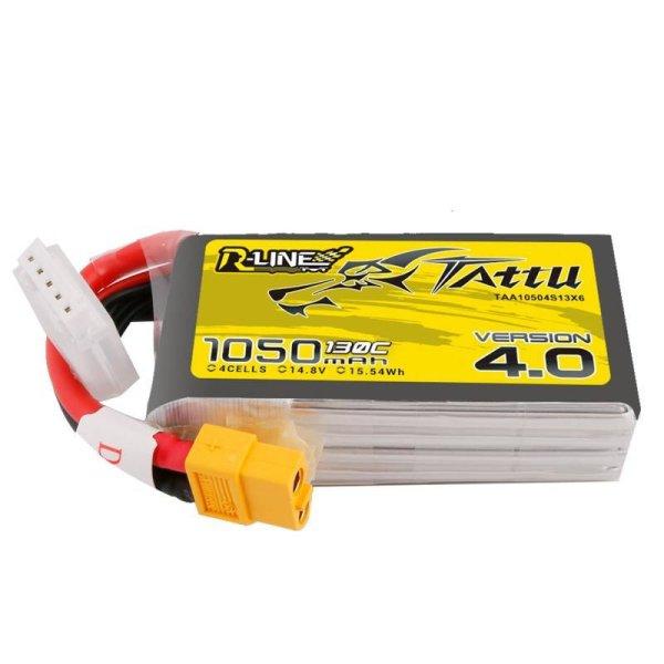 Tattu R-Line 4.0 1050mAh 14,8V 130C 4S1P XT60 akkumulátor