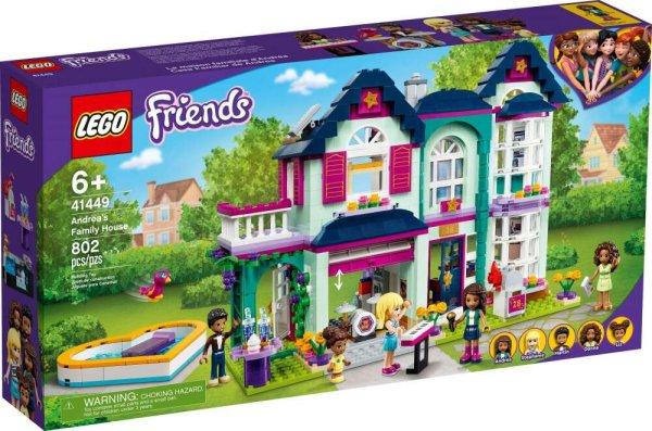 Lego 41449 Friends Andrea családi háza