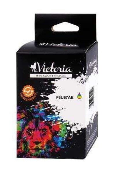 Victoria F6U67AE tintapatron DeskJet 1110, 2130, 3630/OfficeJet 3830, 4650/Envy
4520 nyomtatókhoz színes, 8ml (TJVHF6U67)