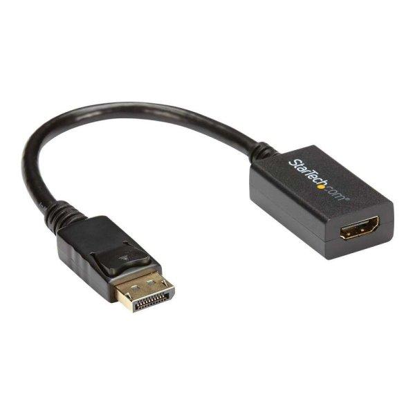 StarTech.com DisplayPort to HDMI Adapter - 1920x1200 - HDMI Video Converter -
Latching DP Connector - Monitor to HDMI Adapter (DP2HDMI2) - video adapter -
DisplayPort / HDMI - 26.5 cm (DP2HDMI2)
